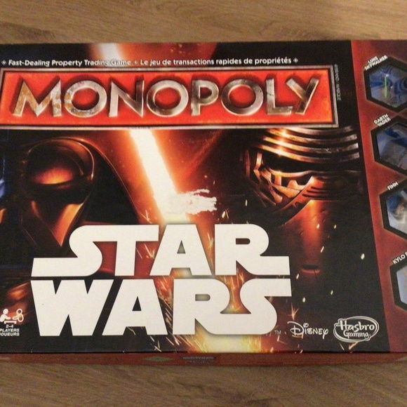 Star Wars Monopoly Board Game - Picture 1 of 4